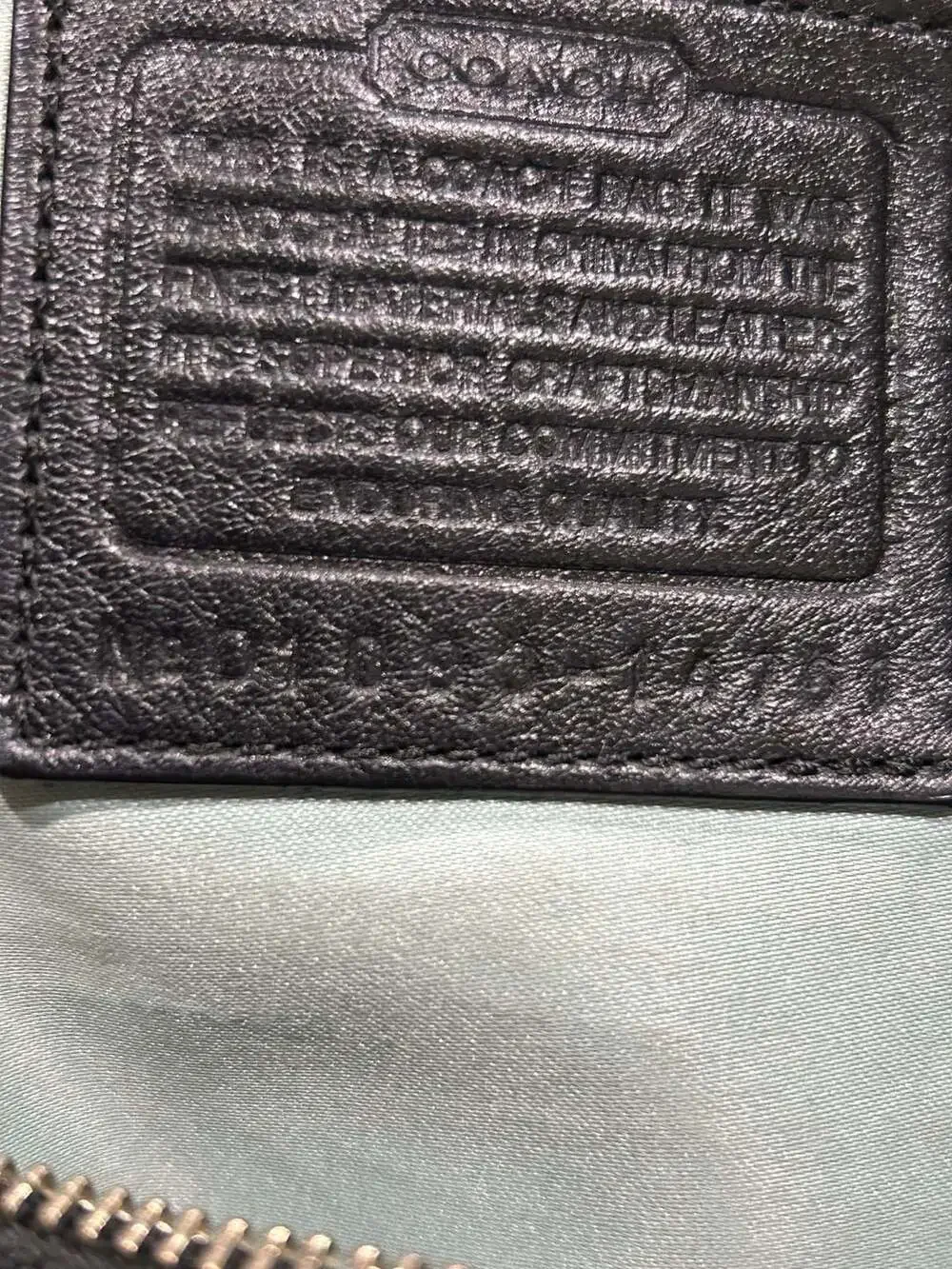 Authentic COACH Kristin Op Art Embossed Signature Jacquard Hand Bag